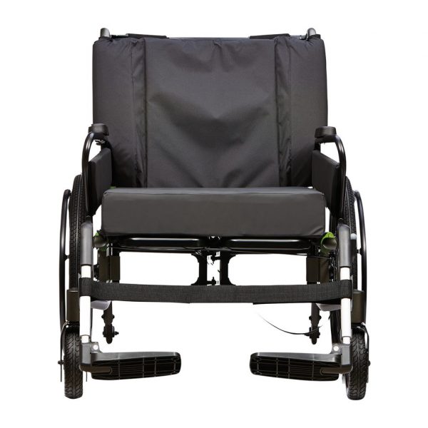 Tauron bariatrisk kørestol/rullstol front